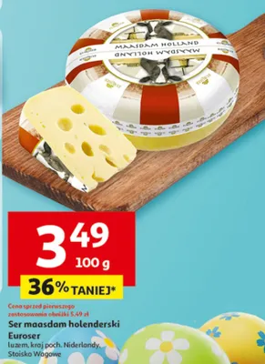 Ser maasdam holenderski promocja w Auchan