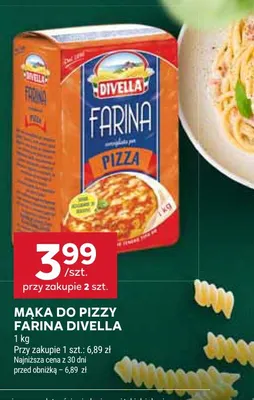 Mąka do pizzy Farina Divella promocja w Stokrotka
