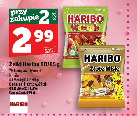 Żelki Haribo Złote Misie promocja w TOPAZ