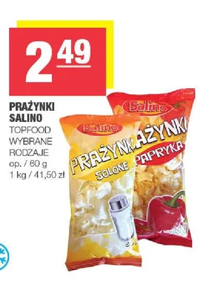 Prażynki solone Salino promocja w SPAR