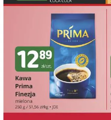 Kawa mielona Prima Finezja promocja w Marketvita