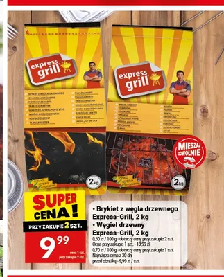 Węgiel drzewny Express-Grill promocja w Twój Market