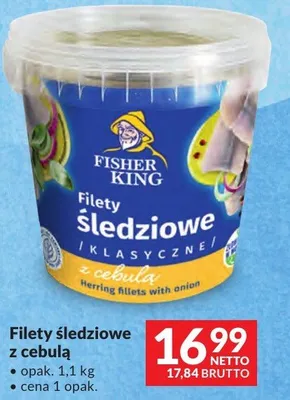 Filety śledziowe z cebulą promocja w Makro