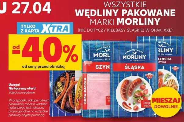 Wędliny pakowane promocja w Kaufland