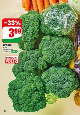 Brokuł polski promocja w Dino