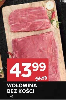 Wołowina bez kości promocja w Stokrotka