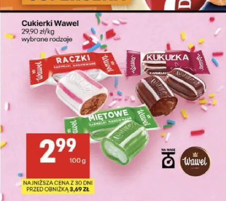 Cukierki Miętowe Wawel promocja w Delikatesy Centrum