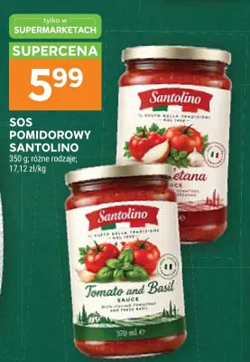 Sos pomidorowy Santolino promocja w Stokrotka