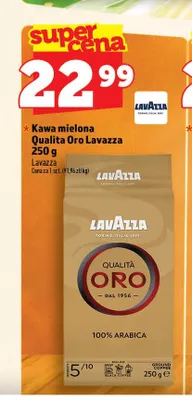 Kawa mielona Qualita Oro Lavazza promocja w TOPAZ