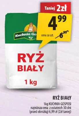 Ryż biały Kuchnia Gosposi promocja w Arhelan