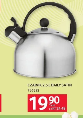 Czajnik 2,5l Daily Satin promocja w Selgros