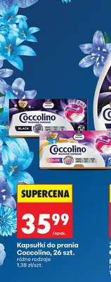 Kapsułki do prania Black, 24 szt. promocja w Biedronka