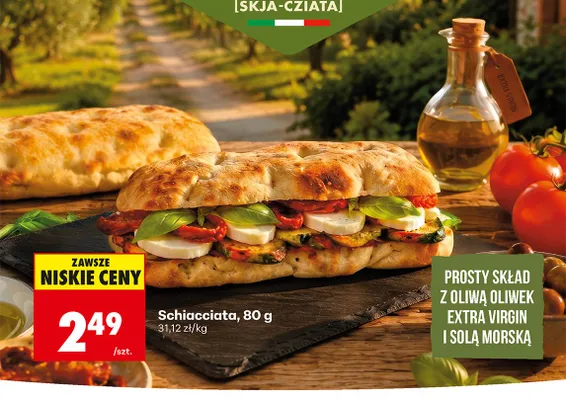Schiacciata promocja w Biedronka