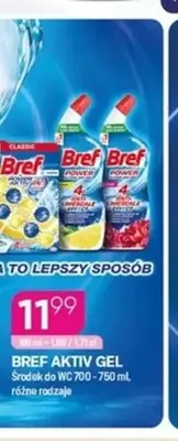 Środek do WC Bref Aktiv Gel promocja w Drogerie Koliber