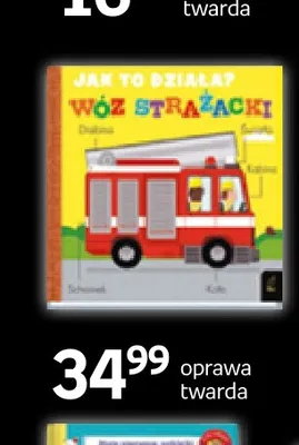 Książka Jak to działa? Wóz strażacki promocja w Empik