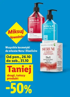 Szampon do włosów wzmacniający Noru Anti Damage promocja w Lidl
