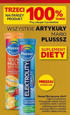 Artykuły marki Plusssz promocja w Kaufland