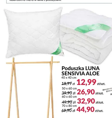 Poduszka LUNA SENSIVIA ALOE 40x40 cm promocja w Salony Agata