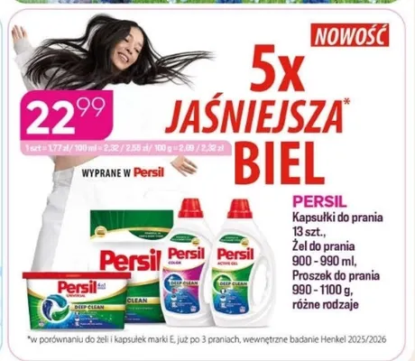 Żel do prania Persil promocja w Drogerie Koliber