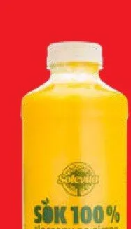 Sok 100% tłoczony na zimno jabłko pomarańcza mango Solevita promocja w Lidl