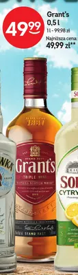 Whisky Grant's promocja w Żabka
