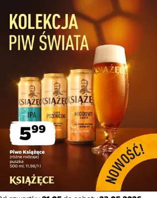 Piwo Książęce promocja w Netto