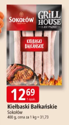 Kiełbaski bałkańskie promocja w Leclerc