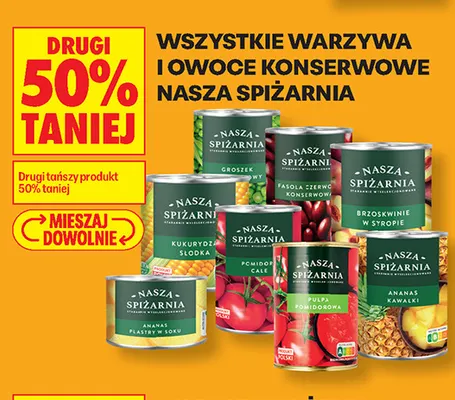 Kukurydza słodka Nasza Spiżarnia promocja w Biedronka