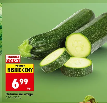 Cukinia na wagę promocja w Biedronka