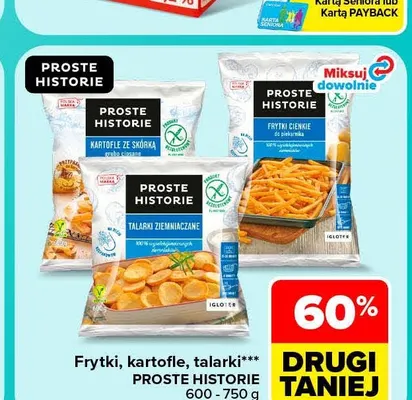 Frytki, kartofle, talarki Proste Historie promocja w Carrefour