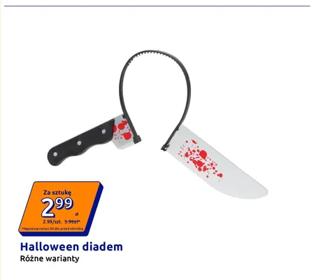 Diadem Halloween promocja w Action