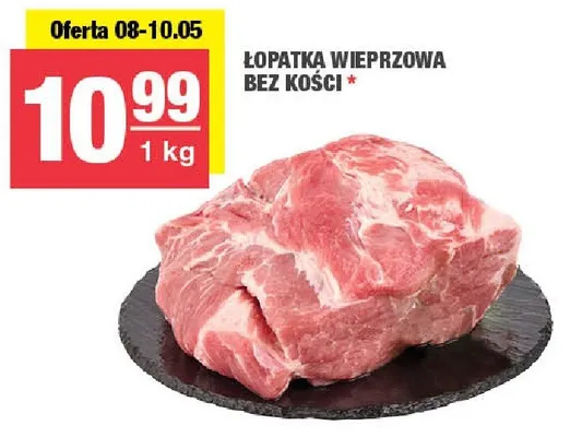 Łopatka wieprzowa bez kości promocja w SPAR