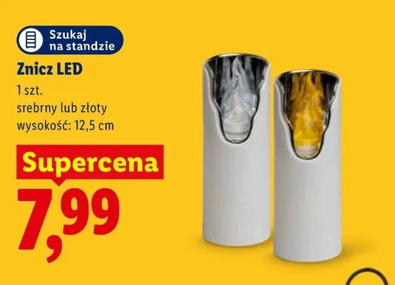 Znicz LED promocja w Lidl