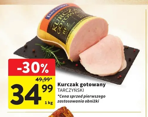 Kurczak gotowany Tarczyński promocja w Intermarche