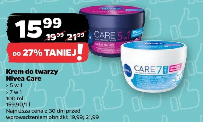 Krem do twarzy 5w1 promocja w Netto