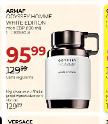 Woda perfumowana Armaf Odyssey Homme White Edition promocja w Drogerie Jawa