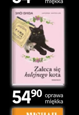 Książka Zaleca się kolejnego kota Shoshida promocja w Empik