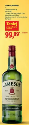 Whiskey 1 l promocja w Lidl