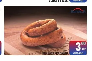Kiełbasa pradawna Nik-Pol promocja w Tomi Markt