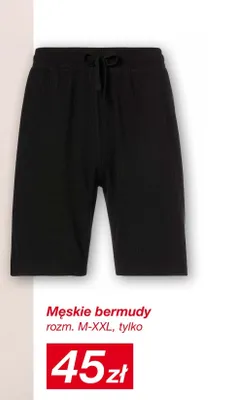 Męskie bermudy promocja w KiK