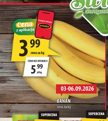 Banan promocja w Arhelan