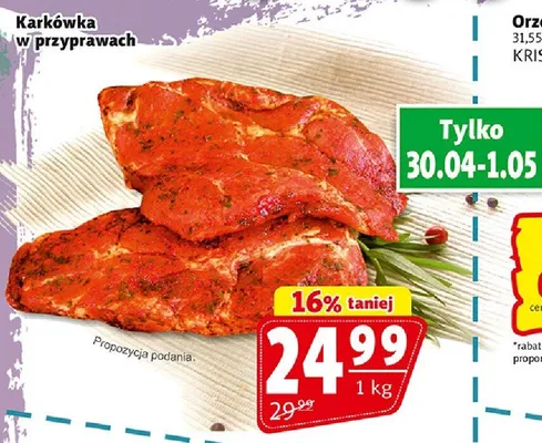 Karkówka w przyprawach promocja w Prim Market