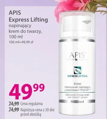 Napinający krem do twarzy z kolagenem promocja w Hebe