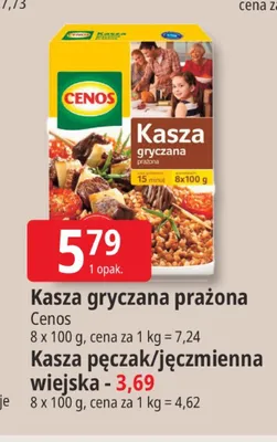 Kasza pęczak wiejska Cenos promocja w Leclerc