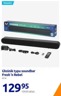 Głośnik typu soundbar Fresh 'n Rebel promocja w Action