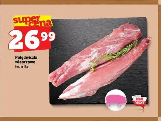 Polędwiczki wieprzowe promocja w TOPAZ