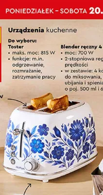 Toster Hoffen promocja w Biedronka
