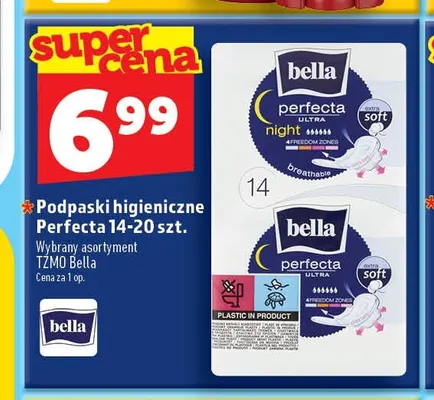 Podpaski higieniczne Bella Perfecta promocja w TOPAZ