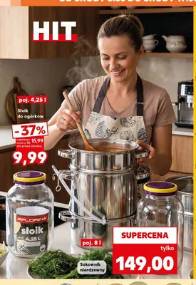 Słoik do ogórków FLORINA 4,25l promocja w Kaufland