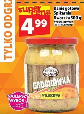 Danie gotowe Spiżarnia Dworska 500 g wybrane rodzaje promocja w TOPAZ